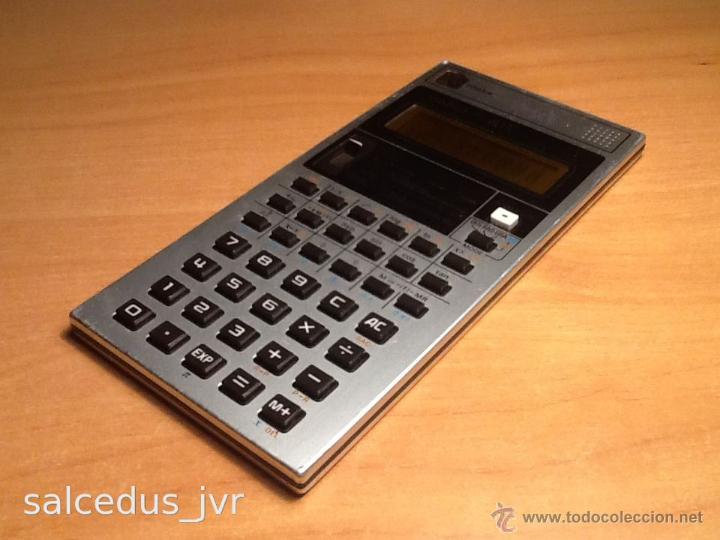 Vintage: Calculadora Cient&iacute;fica Casio FX-8000 Vintage Con Funda Funcionando Correctamente - Foto 3