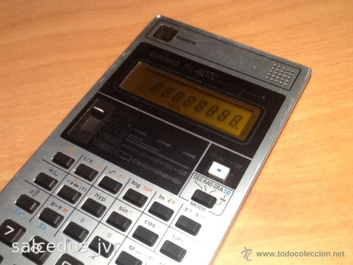Vintage: Calculadora Cient&iacute;fica Casio FX-8000 Vintage Con Funda Funcionando Correctamente - Foto 4