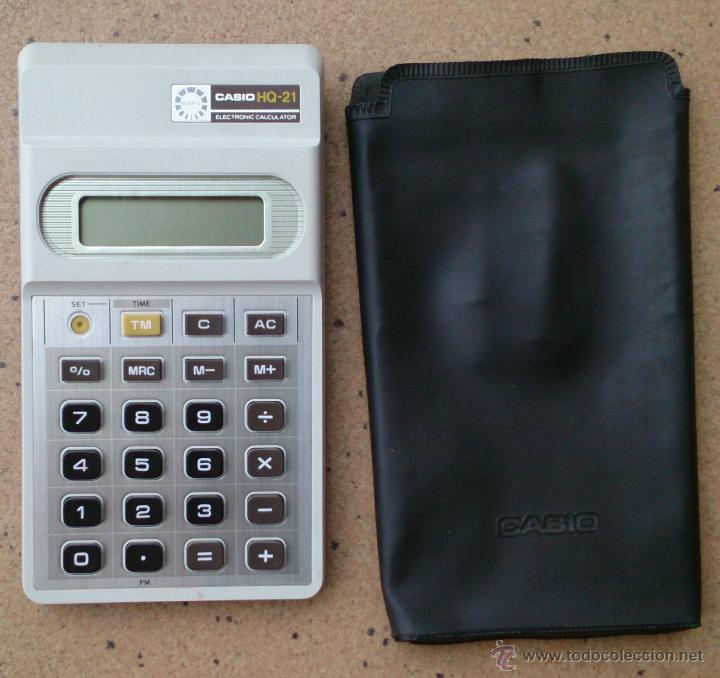Vintage: Calculadora Casio HQ-21 Electronic Calculator - Foto 1