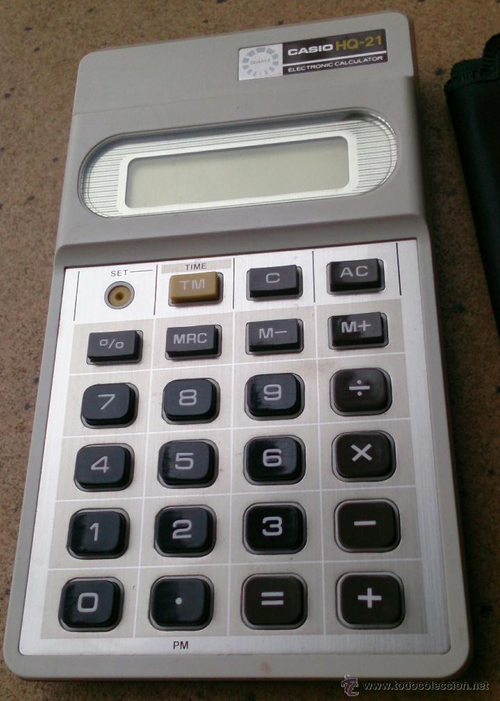 Vintage: Calculadora Casio HQ-21 Electronic Calculator - Foto 2
