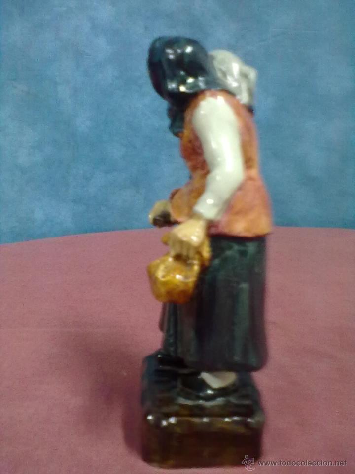 Vintage: FIGURA MUJER GATO AL HOMBRO - Foto 4