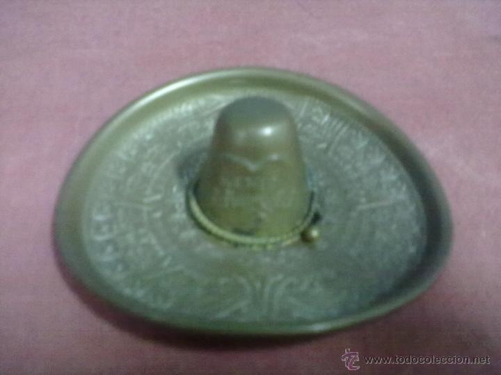 Vintage: SOMBRERO METAL CINCELADO MEXICO