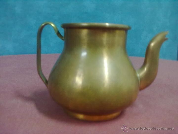Vintage: PEQUE&Ntilde;A TETERA SIN TAPA DE COBRE