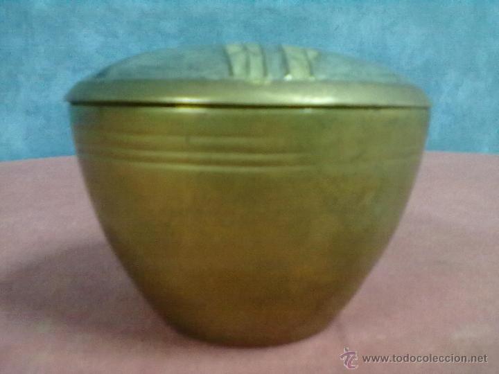 Vintage: ESMALTADA CAJA JOYERO LOROS METAL - Foto 3