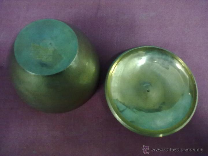 Vintage: ESMALTADA CAJA JOYERO LOROS METAL - Foto 4