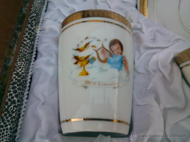 Vintage: VAJILLA INFANTIL. RECUERDO PRIMERA COMUNI&Oacute;N - Foto 5