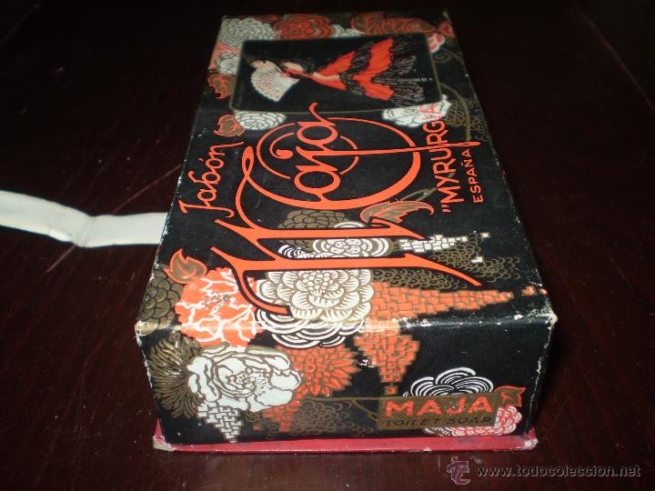 Vintage: CAJA DE PERFUME Y 2 JABONES MAJA - Foto 4