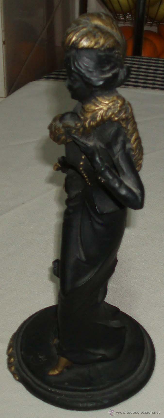 Vintage: figura de la dama del paraguas en Barcelona - Foto 2