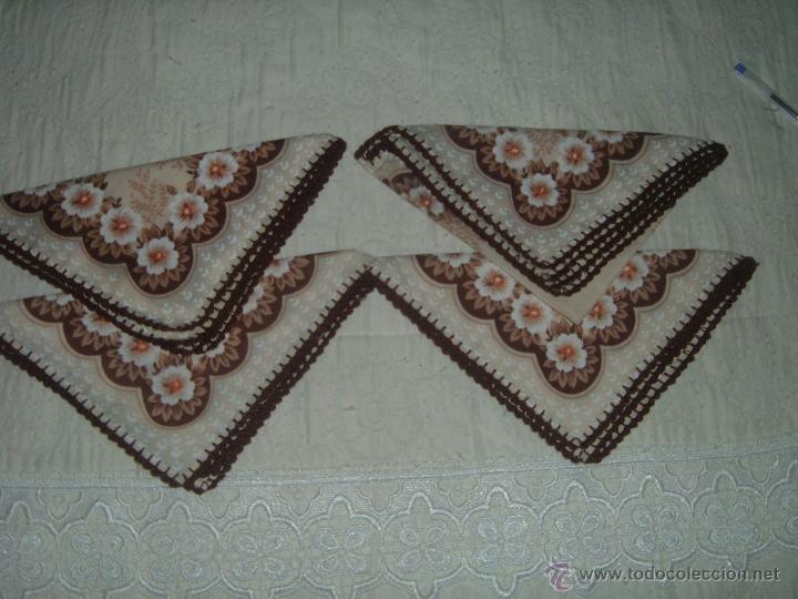 Vintage: 4 servilletas vintage - Foto 1
