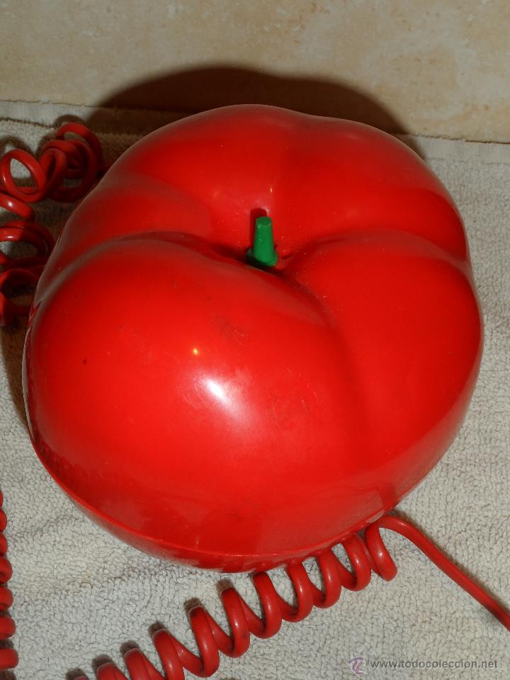 telefono vintage tomato phone funciona color ro - Buy Other vintage objects  on todocoleccion