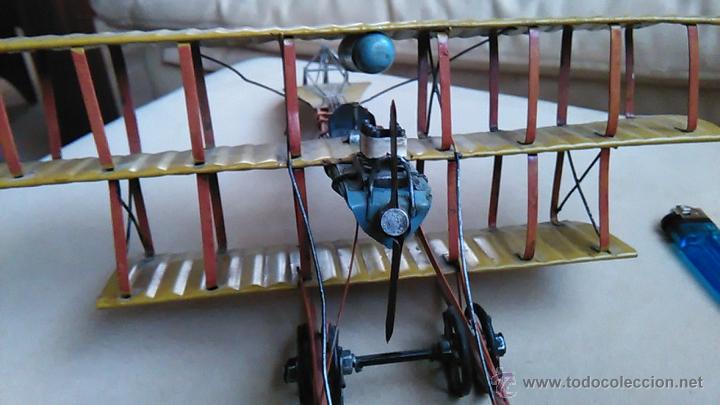 Vintage: AVIONETA DE METAL