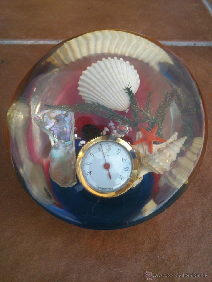 Vintage: METRAQUILATO DEL MAR CON TERMOMETRO - Foto 2