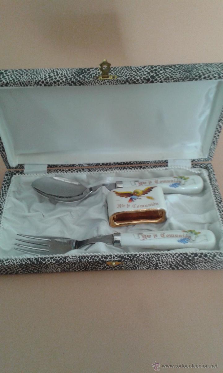 Vintage: ESTUCHE PRIMERA COMUNION - Foto 3