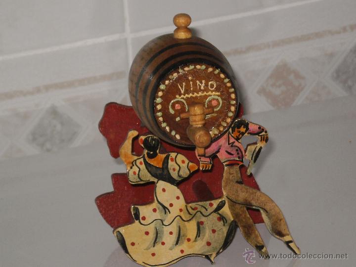 Vintage: PRECIOSO SOUVENIR EN MADERA HECHO A MANO , DE LOS A&Ntilde;OS 60 . ( TODOS LOS MODELOS DIFERENTES ) A18