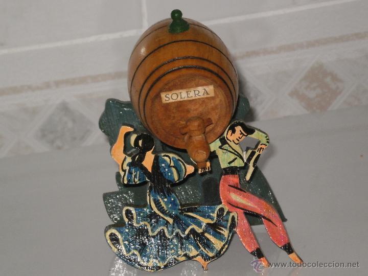 Vintage: PRECIOSO SOUVENIR EN MADERA HECHO A MANO , DE LOS A&Ntilde;OS 60 . ( TODOS LOS MODELOS DIFERENTES ) 1A