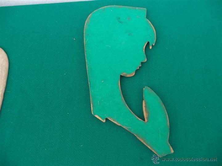 Vintage: figura de virgen resina - Foto 2