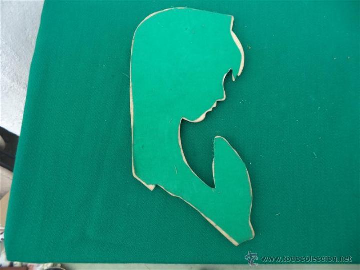 Vintage: figura de virgen de resina - Foto 2