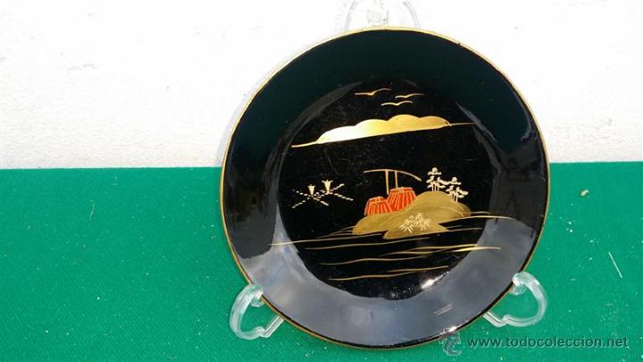 Vintage: plato oriental baquelita - Foto 1
