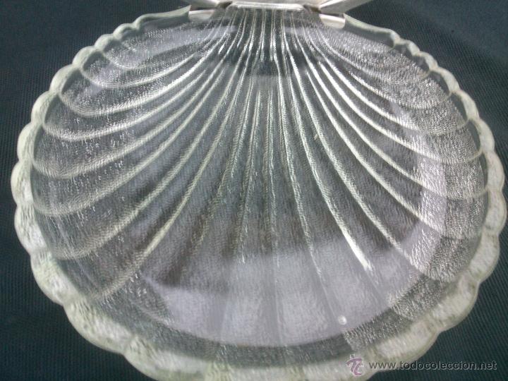 Vintage: ANTIGUA JABONERA EN FORMA DE CONCHA. - Foto 3