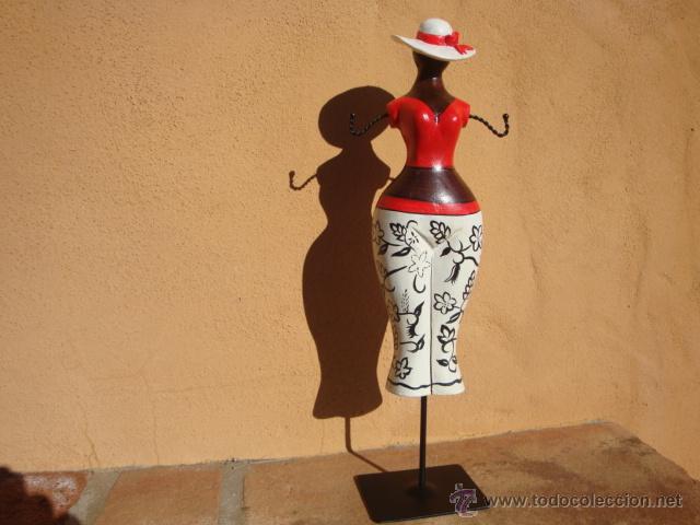 Vintage: Maniqu&iacute; de madera - Foto 2