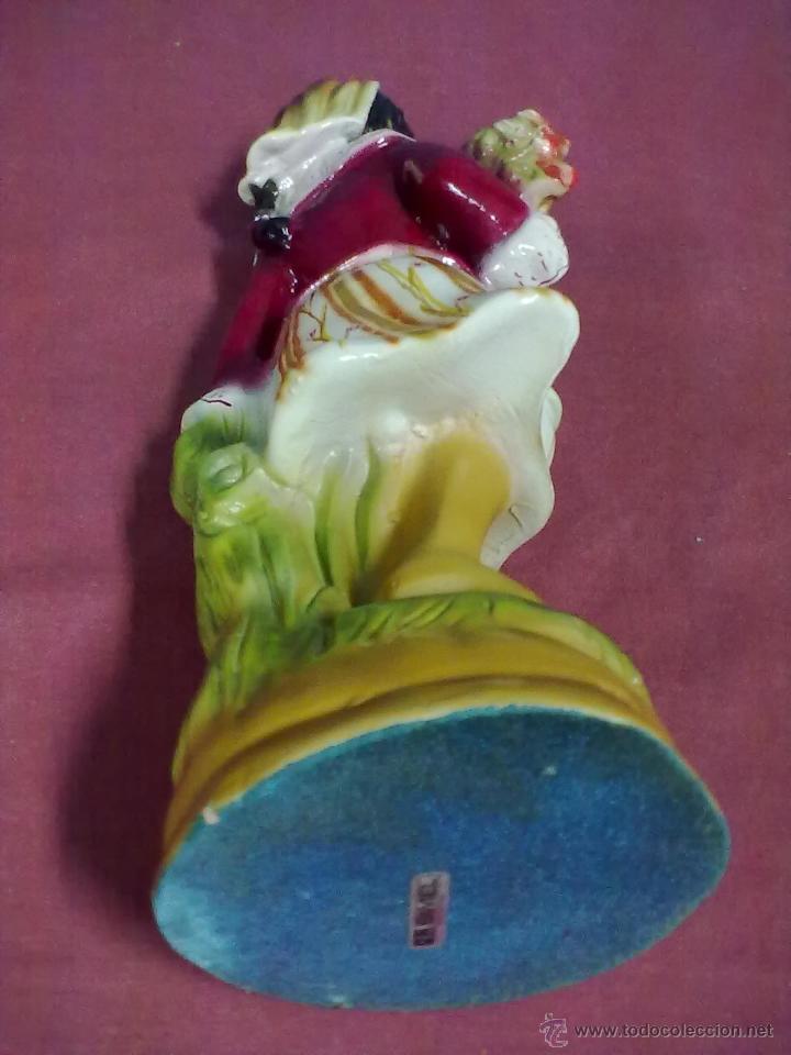Vintage: FIGURA NI&Ntilde;A CON RAMO SIMEL. - Foto 4
