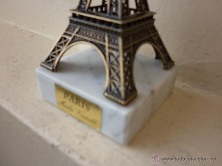 Vintage: PISAPAPELES VINTAGE DE LA TORRE EIFFEL - Foto 3