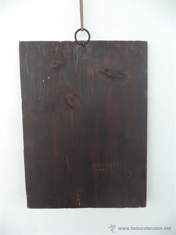 Vintage: lamina en madera antigua - Foto 2