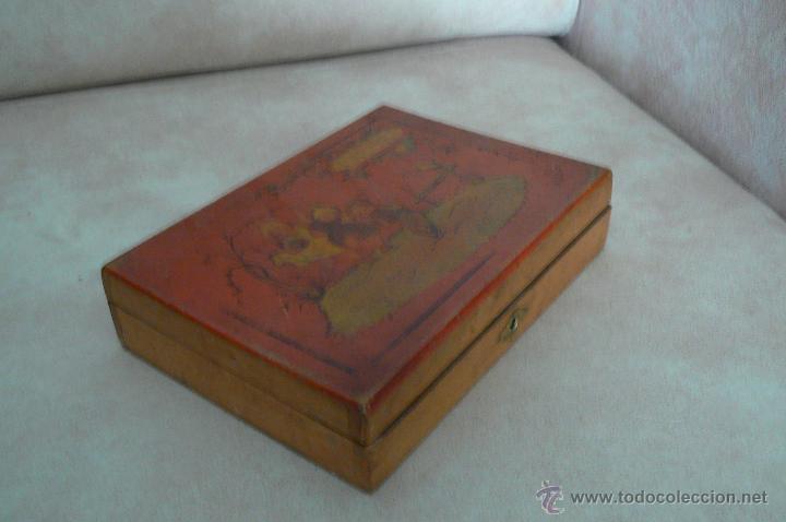 Vintage: CAJA O COSTURERO DE MADERA - Foto 1