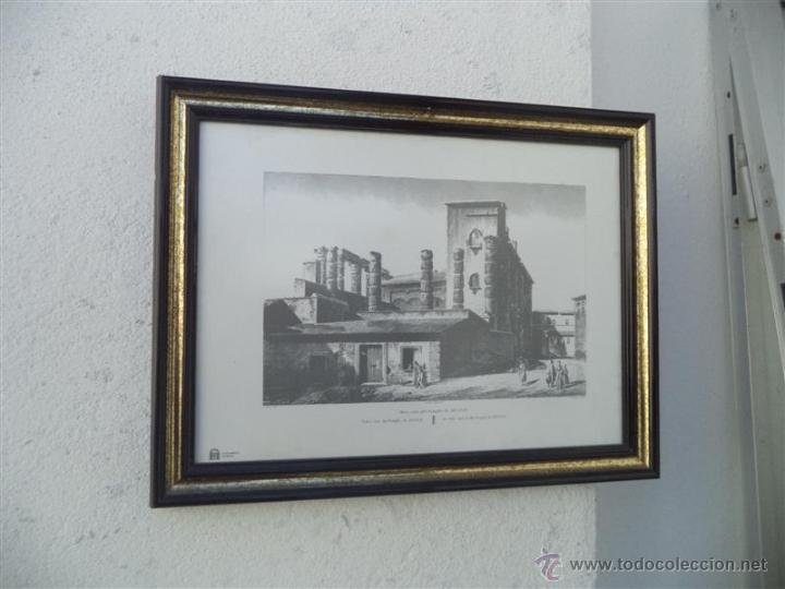Vintage: cuadro grabado de merida - Foto 1