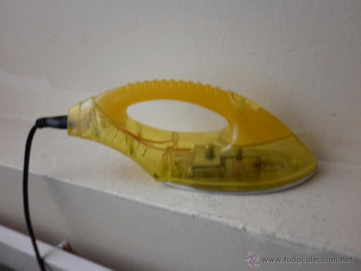Vintage: CURIOSA PLANCHA DE VIAJE TRANSPARENTE FUNCIONA - Foto 6