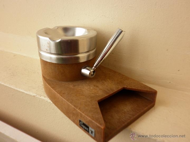 Vintage: CENICERO, PORTA BOLI, VINTAGE PARA MESA A&Ntilde;OS 60