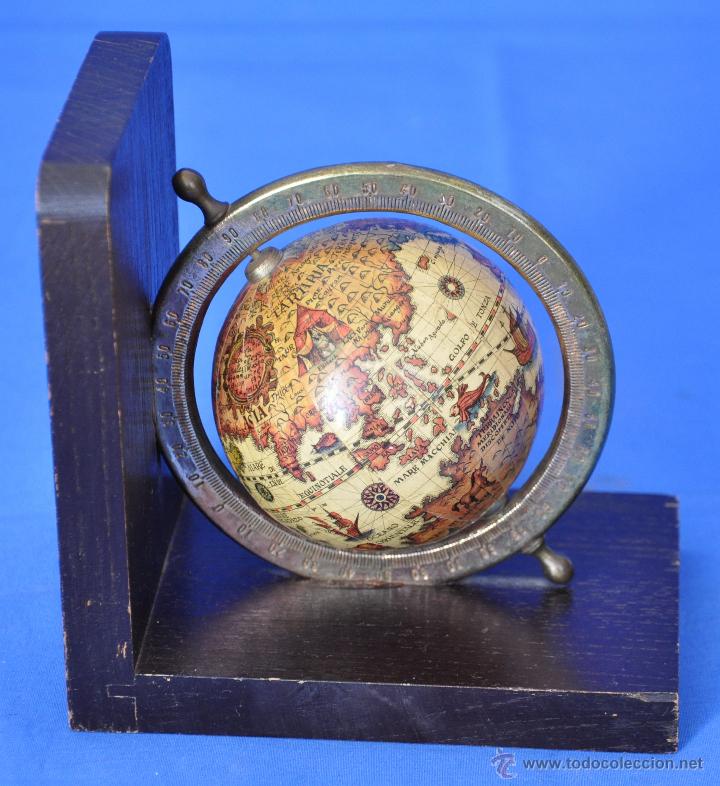 Vintage: Peque&ntilde;o globo terraqueo. - Foto 2