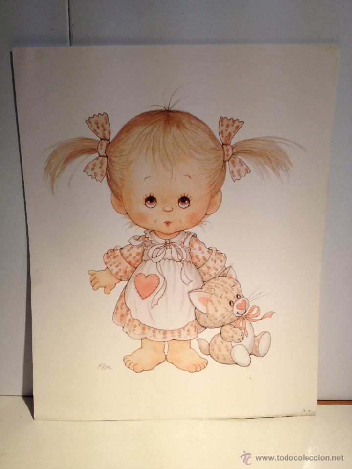 Vintage: LAMINA DIBUJO INFANTIL - Foto 1