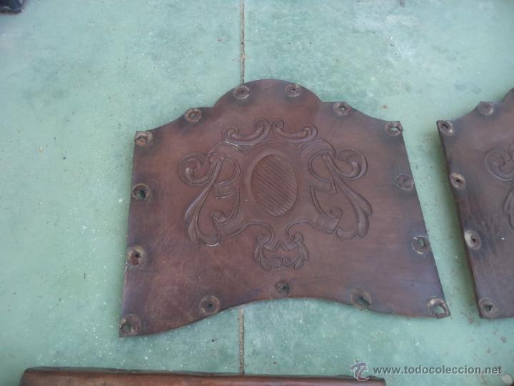 Vintage: asientos de cuero para sillones - Foto 3