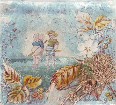 Vintage: ESTUCHE ESCOLAR ANTIGUO. - Foto 1