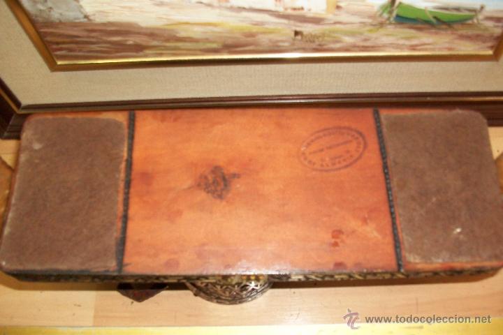 Vintage: ANTIGUO PORTA LAPICES-ALMERIA - Foto 4