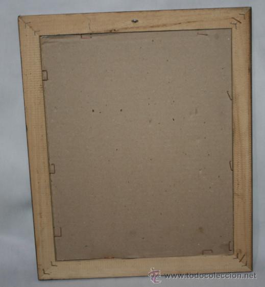 Vintage: CUADRO CON LAMINA, BONITO MARCO - Foto 3