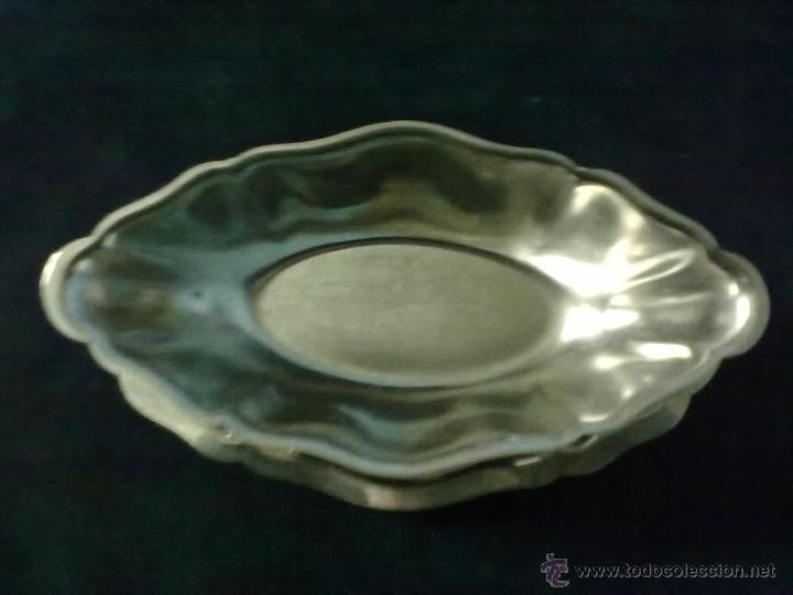 Vintage: SALSERA CON PLATO ACERO INOXIDABLE - Foto 2