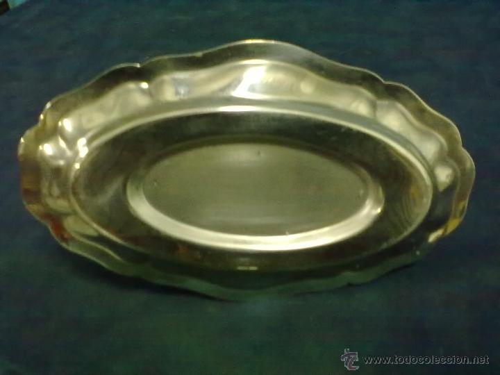 Vintage: SALSERA CON PLATO ACERO INOXIDABLE - Foto 3
