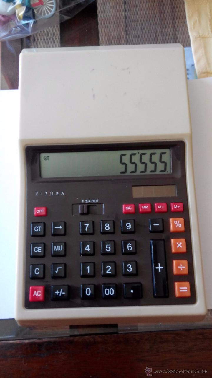 Vintage: antigua calculadora a pilas funcionando - Foto 1