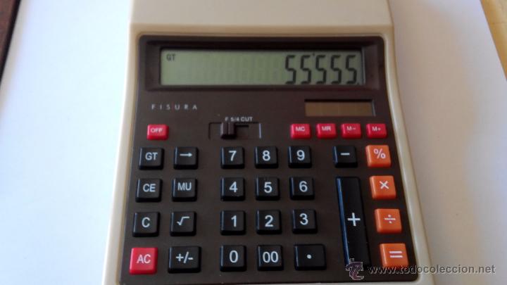 Vintage: antigua calculadora a pilas funcionando - Foto 3