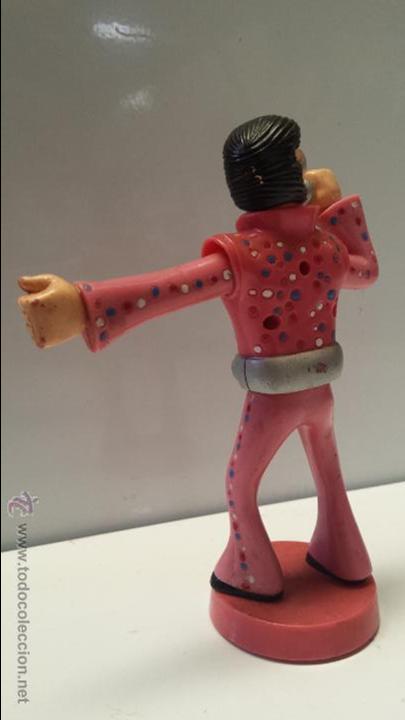 Vintage: FIGURA ELVIS PRESLEY CON BASE Y MOVIMIENTO - Foto 2