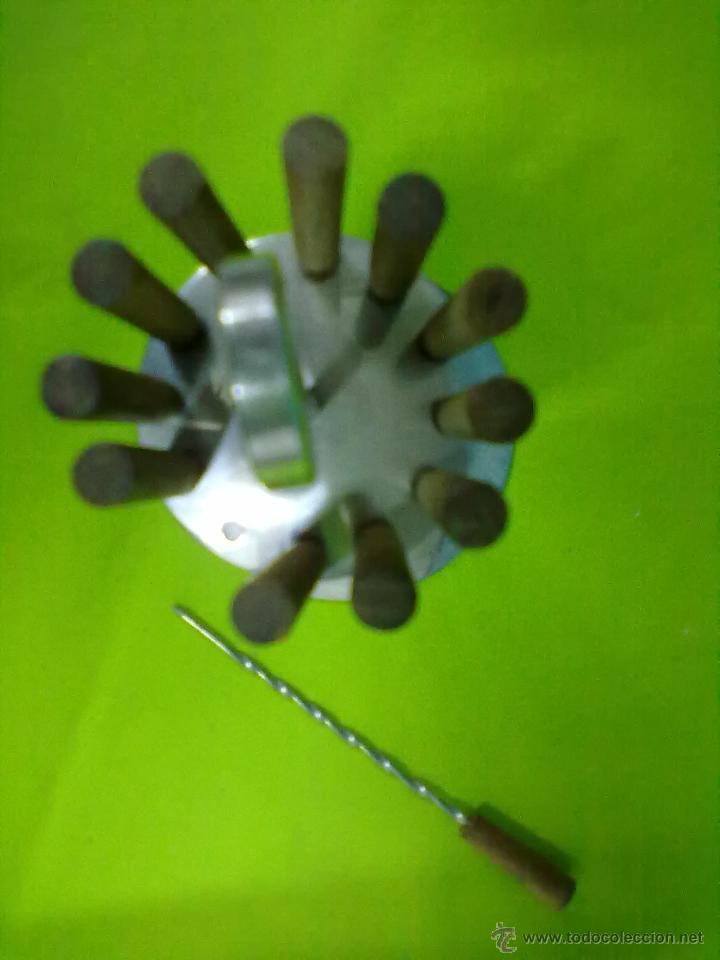 Vintage: CONJUNTO DOCE PINCHOS PARA ACEITUNAS APERITIVOS - Foto 2