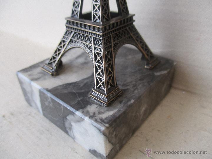Vintage: PISAPAPELES VINTAGE DE LA TORRE EIFFEL - Foto 3