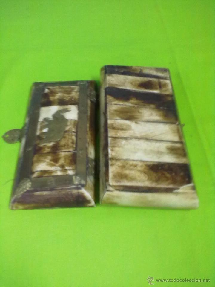 Vintage: CAJA HUESO Y LATON - Foto 4