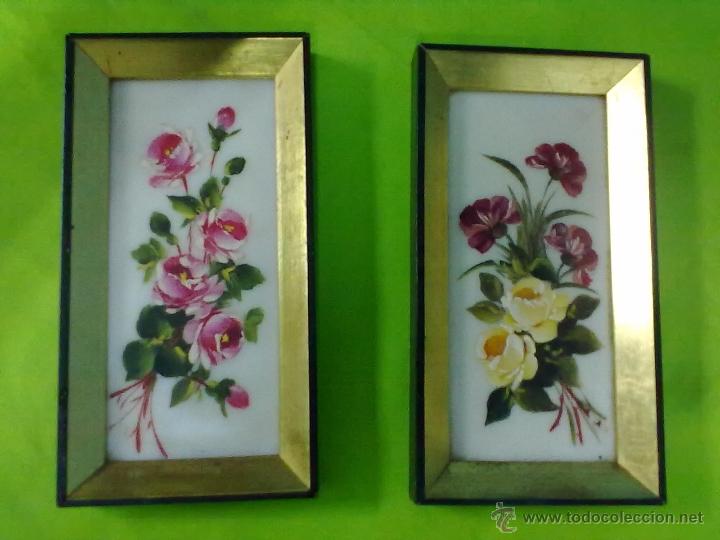Vintage: PAREJA DE PEQUE&Ntilde;OS CUADROS