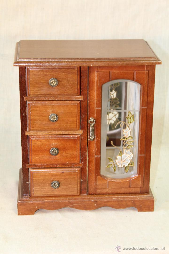 Vintage: caja de musica - joyero