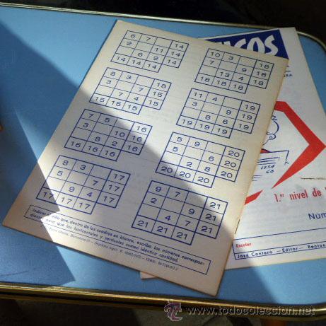Vintage: Cuadernos pr&aacute;cticos EGB sin usar, 1972 - Foto 2