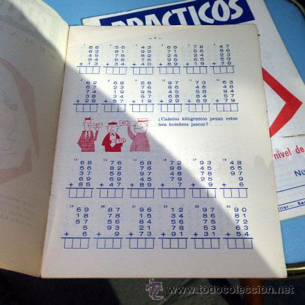 Vintage: Cuadernos pr&aacute;cticos EGB sin usar, 1972 - Foto 3