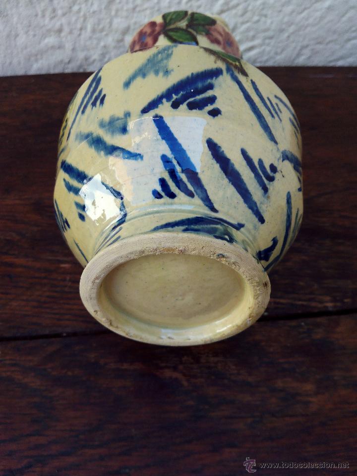 Vintage: Cantaro de barro vidriado antiguo - Foto 3
